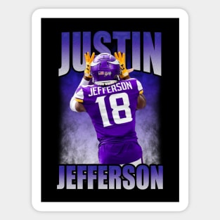 Justin Jefferson Bootleg Sticker